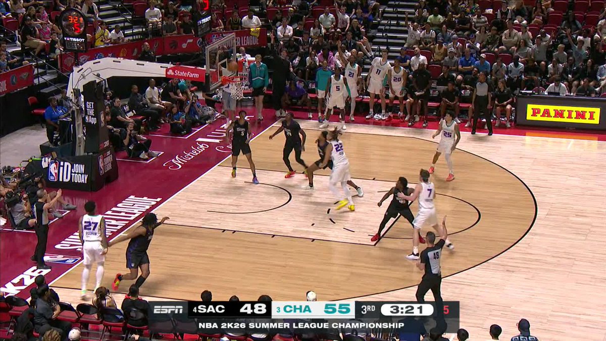 DJ Rodman SPLASHES off the skip pass 💦