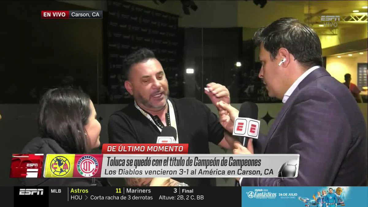 ¡EL TURCO MOHAMED EN #FUTPICANTE! El técnico del Toluca reacciona al título conseguido en el campeón de Campeones.