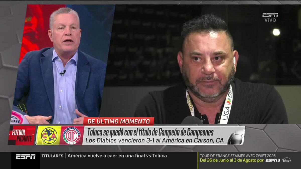 "TE FUISTE CAMPEÓN EN EL AMÉRICA, A LO MEJOR YO FUI EL RESPONSABLE". El mensaje de Ricardo Peláez L al Turco Mohamed sobre su etapa con las Águilas. Ojo a la respuesta del técnico de Toluca...