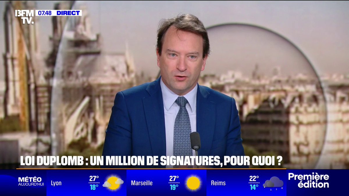 Loi Duplomb: la pétition contre le texte atteint un million de signatures, la loi peut-elle être abrogée ? ➡️ Jean-Philippe Derosier, professeur de droit public, fait le point