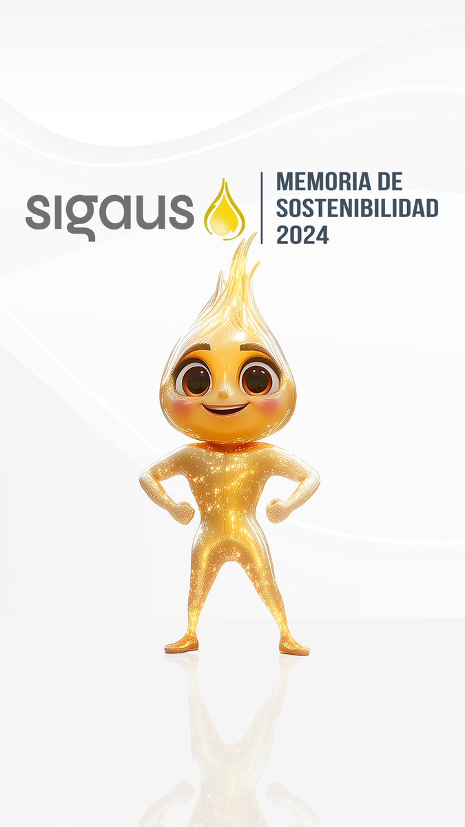 ¡Hola! Soy OLI y en 2024 la innovación habló claro: 18.000 t de aceite regenerado. 3.000 t de aceites biodegradables. +600 acciones para lubricantes más sostenibles. Descúbrelo en la Memoria SIGAUS 2024.