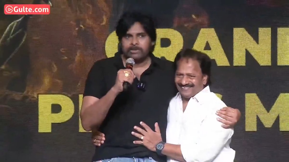 #PawanKalyan: "I proposed #AMRathnam garu as the Chairman of the Film Development Corporation (FDC) to the AP Government." #HariHaraVeeraMallu