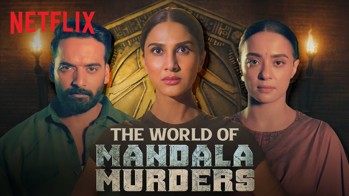 The myth and the madness of Mandala Murders is unfolding soon 🕸️ Watch Mandala Murders, out 25 July, only on Netflix. #MandalaMurdersOnNetflix