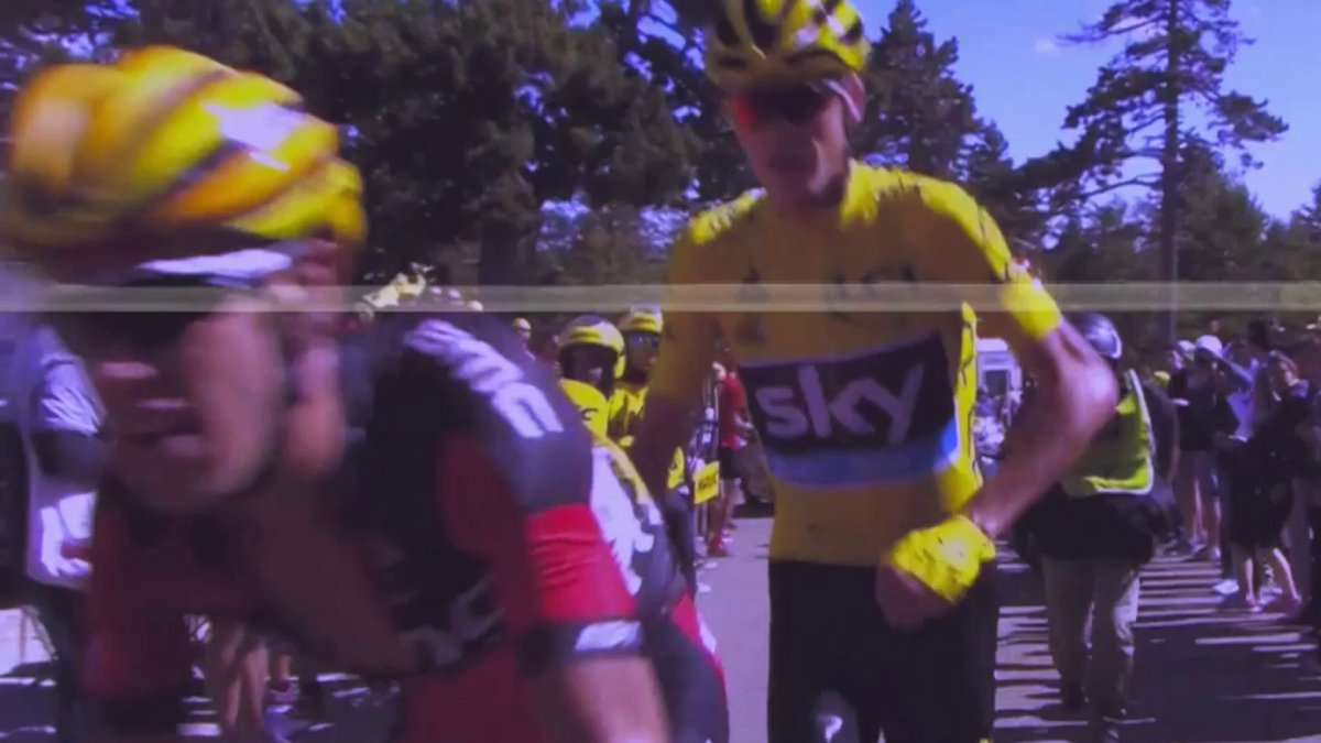 #TDF2025 / #Légende 🚲 Retour sur la 12ème étape légendaire du Tour de France 2016, lorsque que 🇬🇧 Christopher Froome, maillot jaune à ce moment, a failli tout perdre au Mont Ventoux.