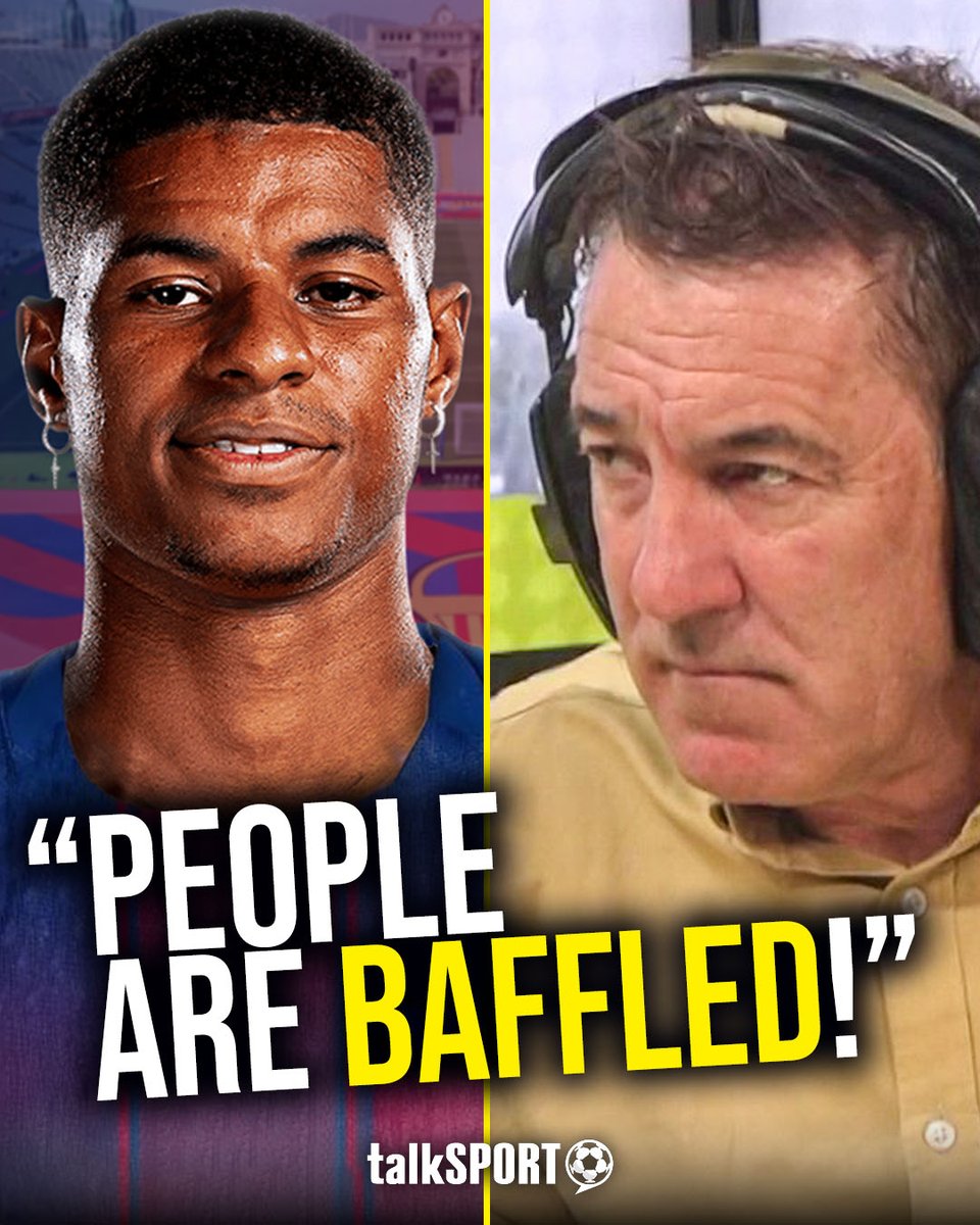 🤯 "A lot of people are baffled" 🤷♂️ "I don't know what's going through their heads" 👀 "What have they been watching?!" Dean Saunders stunned by Marcus Rashford to Barcelona #MarcusRashford #Barcelona #ManchesterUnited #talkSPORT