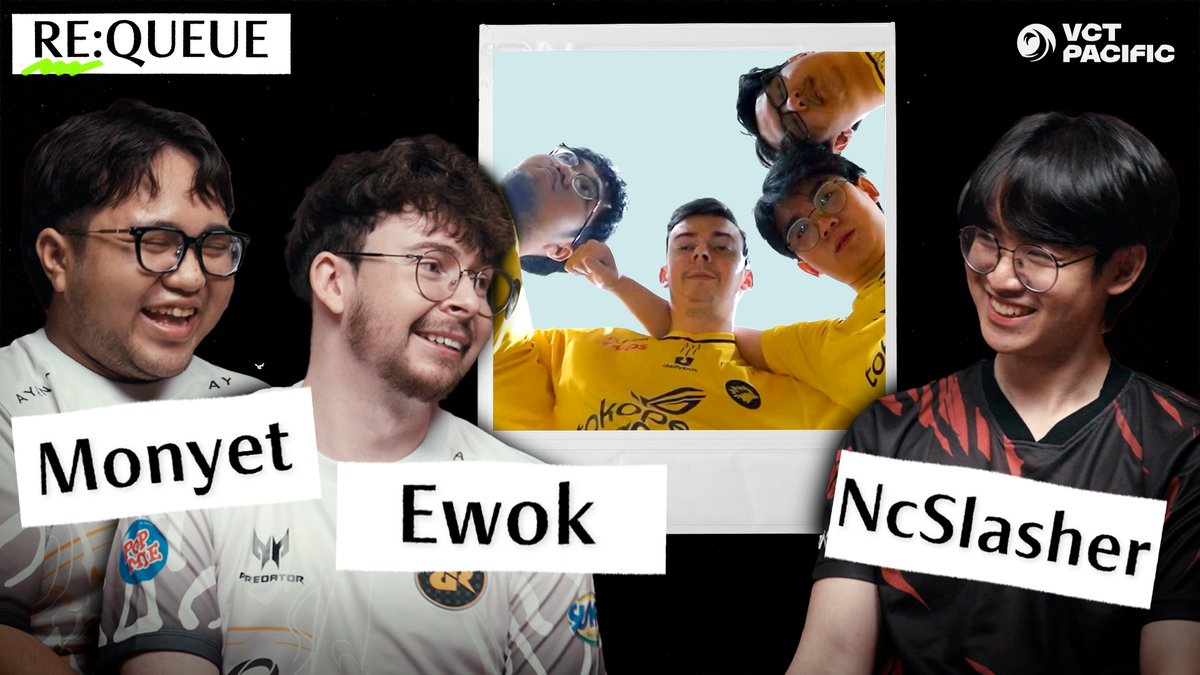 Trust issues in-game, harmony, and karaoke 🎶 RRQ monyet, BME NcSlasher, and RRQ Ewok 🗯 reunite to talk comms, food, and (hopefully) friendly fire on this week’s episode of Re:Queue 🎤