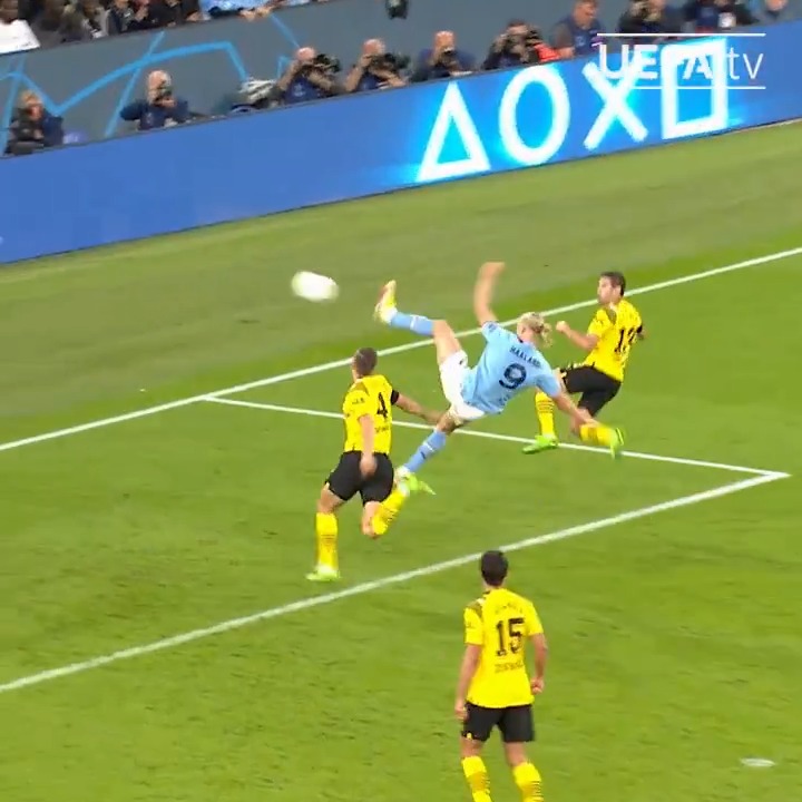 Haaland masterpiece 🥋 #UCL