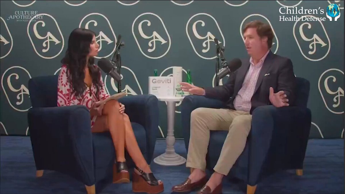 Tucker Carlson DOES NOT mince words on the COVID vax 👇 “I think the people who make it should go to prison.” “I think their immunity should be stripped tomorrow by the United States Congress.” “I think it's a deadly product.” “I think the whole thing is evil.” 🎥