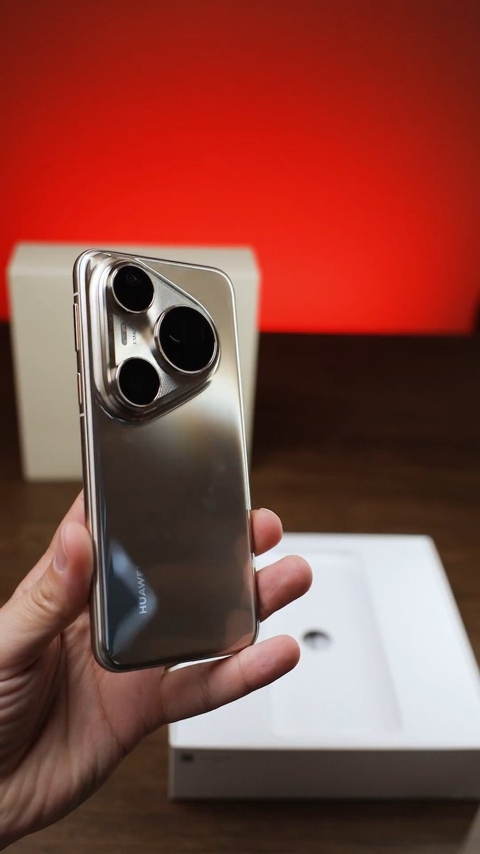 فتح صندوق لملك الكاميرات 🤌🤳 #HUAWEIPura80Ultra