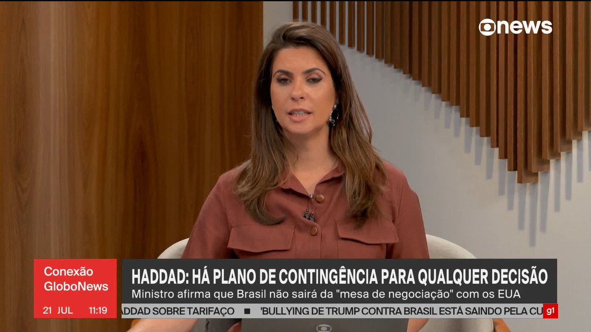 Haddad: há plano de contingência para qualquer decisão; ministro afirma que Brasil não sairá da 'mesa de negociação' com os EUA. Que mesa?? Que negociação?? Nem mesa existe!!