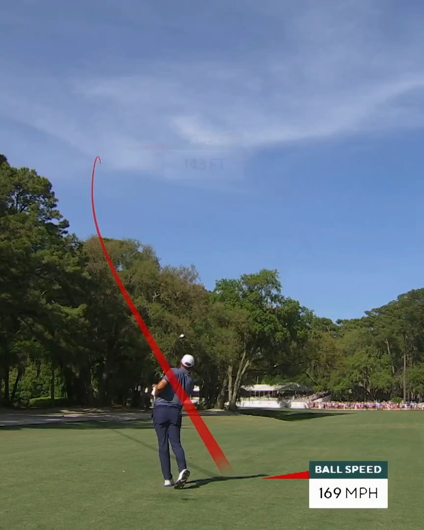 World-class ball striking 🔊 Scottie Scheffler’s shots are a work of art.