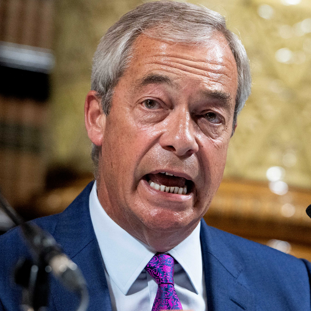 'Most of the people there were genuinely concerned families.' Nigel Farage rejects the idea that the majority of those at the Epping protests were 'far-right thugs.'