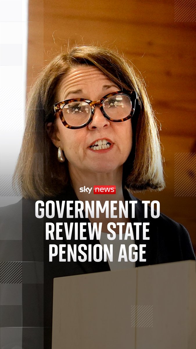 The work and pensions secretary has announced a review of the state pension age, explaining that almost half of the working age population isn't saving anything for their retirement Full story ➡️