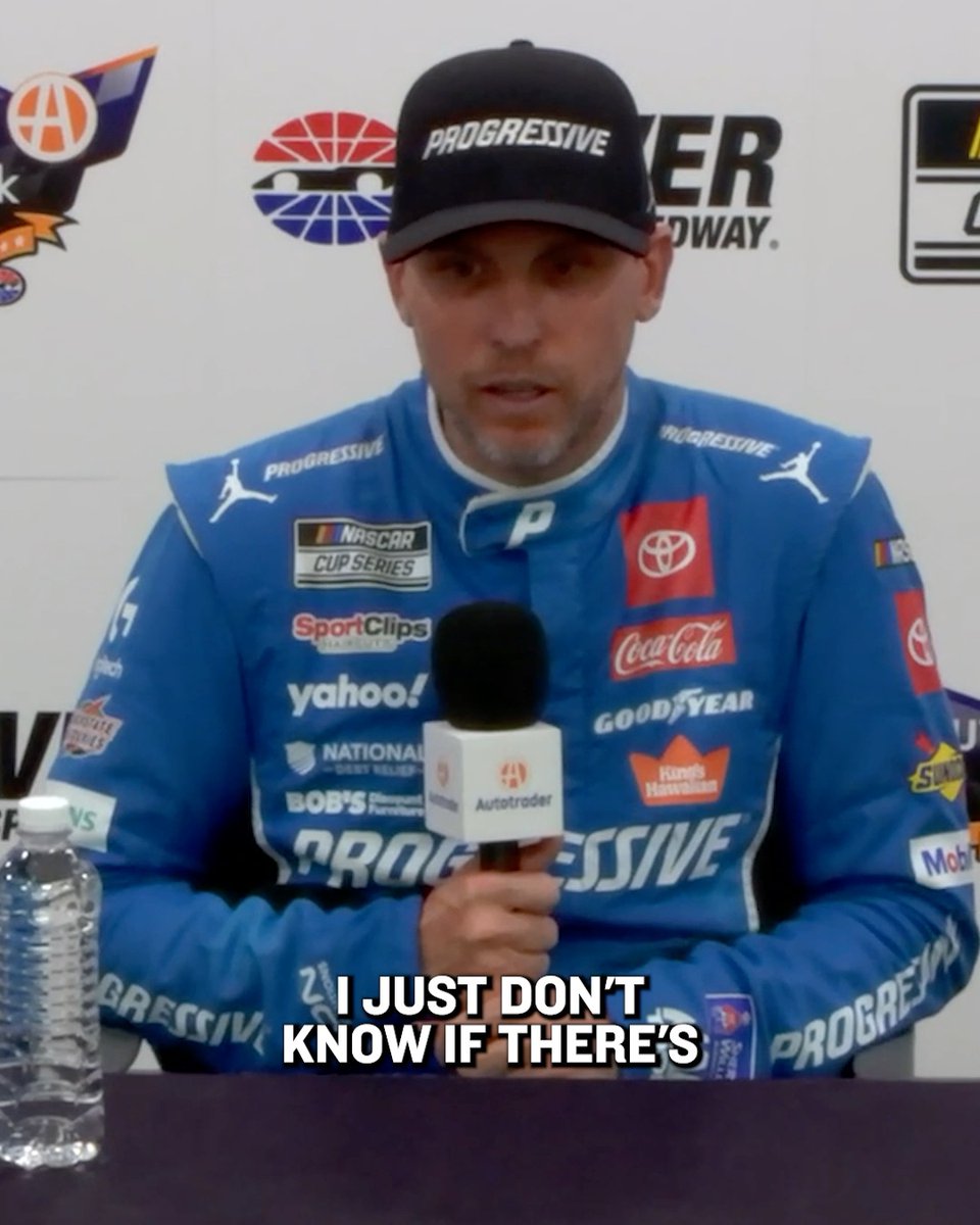 When the pressure’s on, you can count on Denny Hamlin. 😤