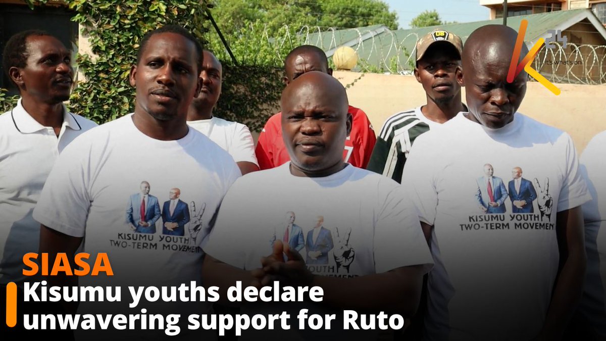 Kisumu youths declare unwavering support for Ruto past 2027
