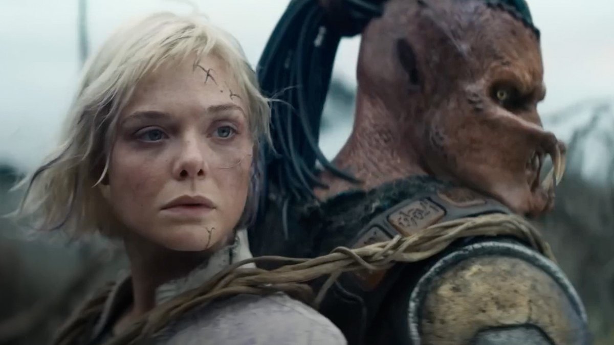 Elle Fanning stars in the new trailer for #PredatorBadlands. In theaters November 7.