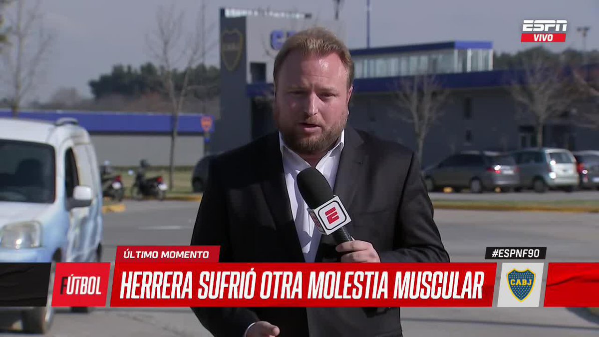 "SINTIÓ UNA MOLESTIA DURANTE EL ENTRENAMIENTO, NO PUDO TERMINAR LA PRÁCTICA Y SE EVALÚA HACERLE ESTUDIOS." 📌 Augusto Cesar confirma en #ESPNF90 lo que podría ser la 5° lesión muscular de ANDER HERRERA desde su llegada a Boca 📺 #DisneyPlus