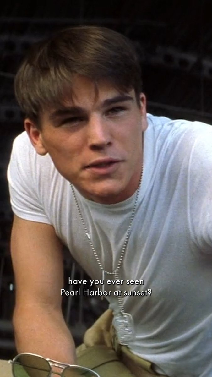 My dream date... cute. Michael Bay's PEARL HARBOR (2001), starring Josh Hartnett, Ben Affleck and Kate Beckinsale, earned four nominations at the 74th Oscars, winning one: Original Song - "There You'll Be," Sound, Sound Editing (Won) and Visual Effects.