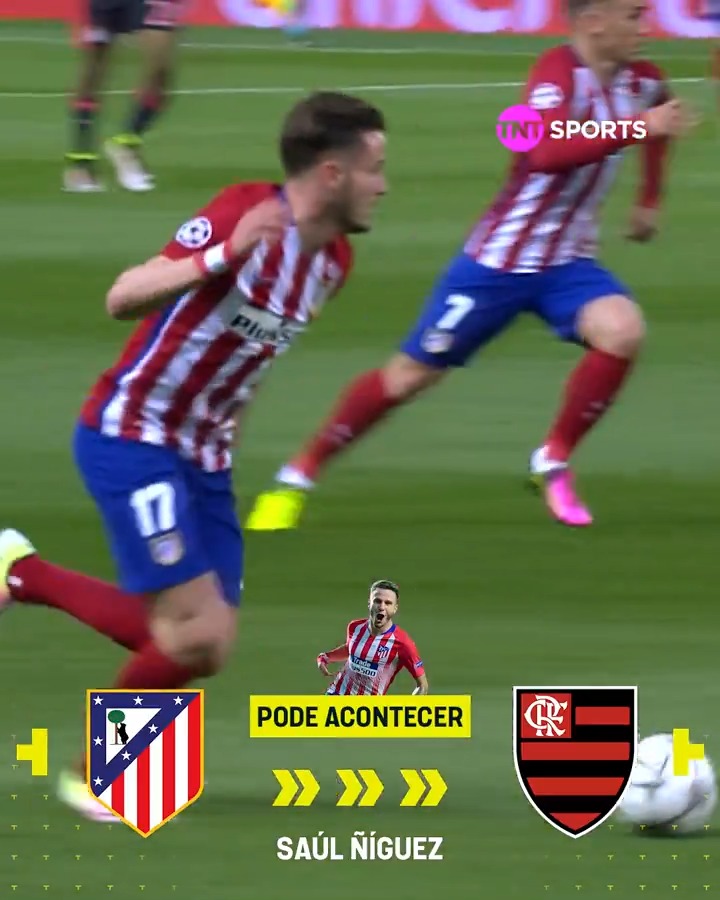 O SAÚL É CRAQUE DE BOLA! 🇪🇸🔥 Em 2016, foi autor de uma pintura HISTÓRICA contra o Bayern na semifinal da #CasaDaChampions! 😮💨 Brilharia no futebol brasileiro também?