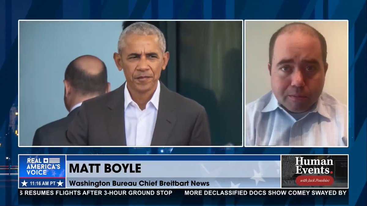 OBAMA-GATE: "WE NEED SOMETHING BIGGER...HOLD PRIMETIME HEARINGS..ON LIVE TV" "The public needs to know more about it." Matthew Boyle Jack Poso 🇺🇸