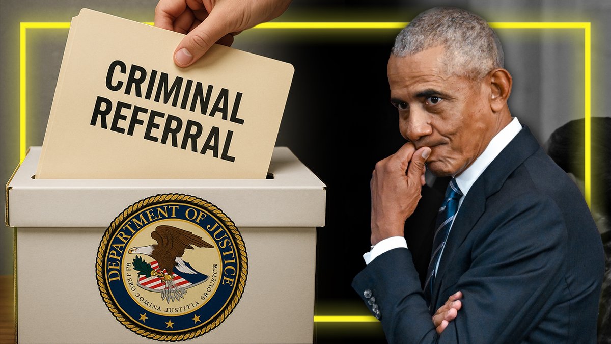 BREAKING: Justice Department Receives Tulsi Gabbard's Criminal Referral Related To Russia Hoax Documents That Implicate Barack Obama