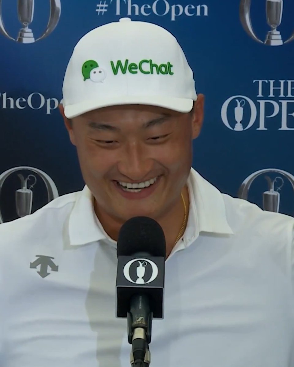 "Haotong who?" 😂 Scottie Scheffler and Haotong Li might've just become best friends.