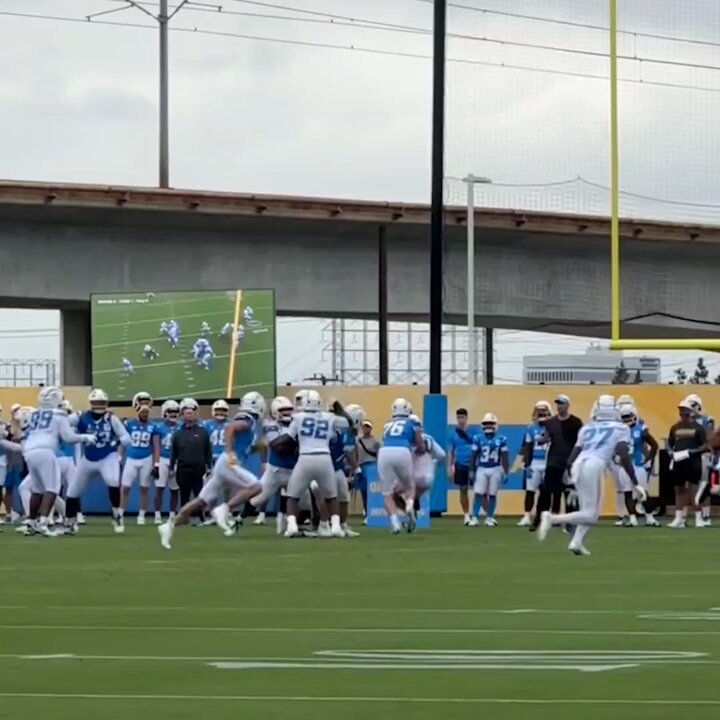 Jalen Reagor and Quentin Johnston might be 4/4 on "catch of the day" through the first four days of practice. Chargers fans embrace the Harbaugh way and competition, but a handful don't want to see the players they don't like rise up and earn it. This is good for the team!