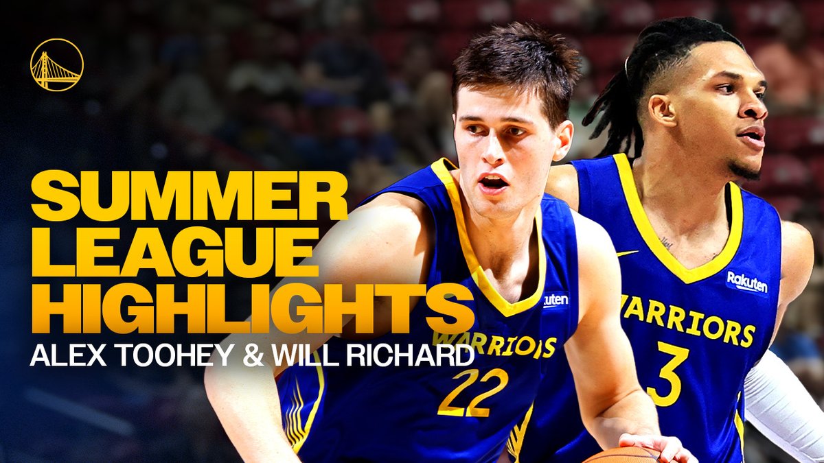 Rookies in action Best of Alex Toohey &amp; Will Richard highlights at Summer League 🎥🍿
