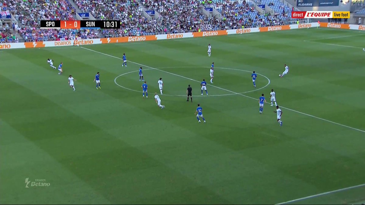 ⚽ OUVERTURE DU SCORE DE TRINCÃO POUR LE SPORTING ! Suivez le match en direct : #lequipeFOOT