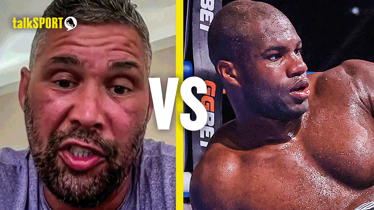 😢 "The real Daniel doesn't want to fight!" 🤬 "He doesn't want to get up!" Tony Bellew questioned Daniel Dubois' desire to fight after he was stopped by Oleksandr Usyk 😱 Watch in full here:
