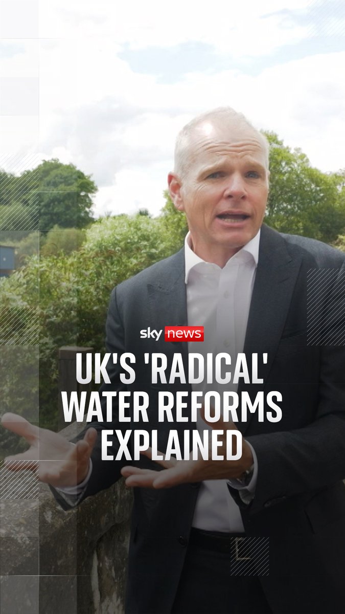 Sky's Paul Kelso explains what an independent review into the UK's water industry has recommended 🚰 Full analysis ➡️