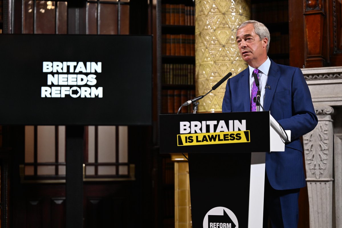 Britain is lawless. Britain needs Reform.