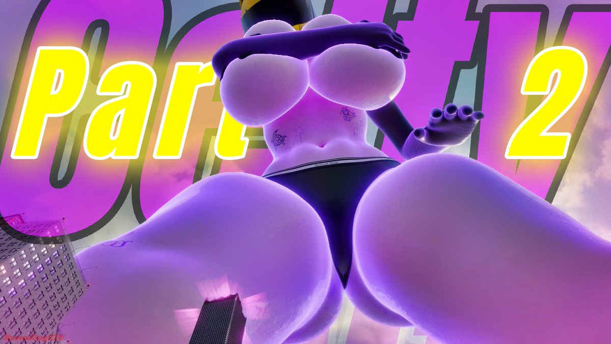 Celty sofa giantess growth part 2! bigger and bigger! Part 3 later this week so stick around!