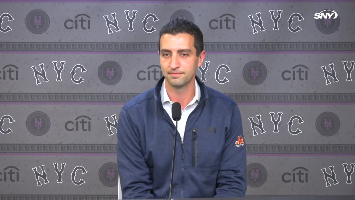 David Stearns says that he expects the Mets' current third basemen being the group the Mets rely on at that position for the rest of the season: