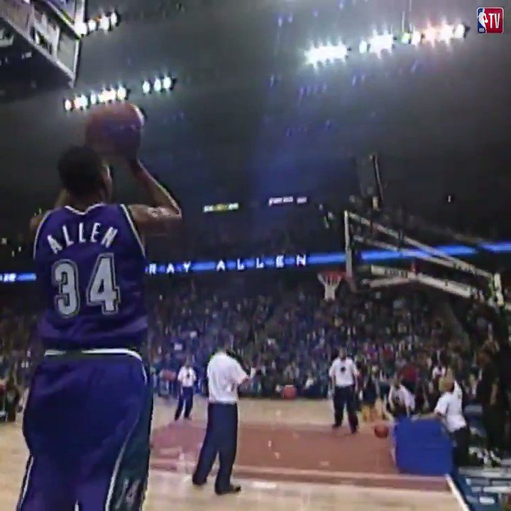 ¿Qué jugador tiene la mecánica de tiro más bonita de la historia? Para mi, Ray Allen