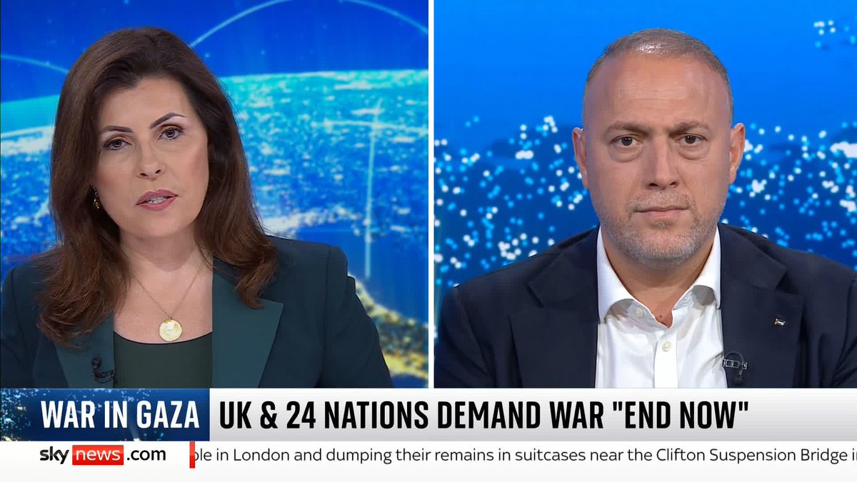 'Never again. It seems the never again is not for all' Palestinian Ambassador Husam Zomlot discusses the role of the international community in demanding a ceasefire with Barbara Serra Live updates ➡️ 📱