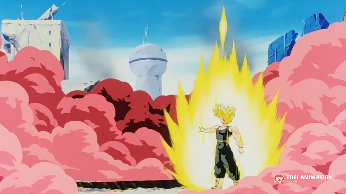¡Trunks derrota a los Androides en el futuro! 👊😤 ¿Qué piensas de este personaje? #DragonBallZ 🔮🐉 #Trunks