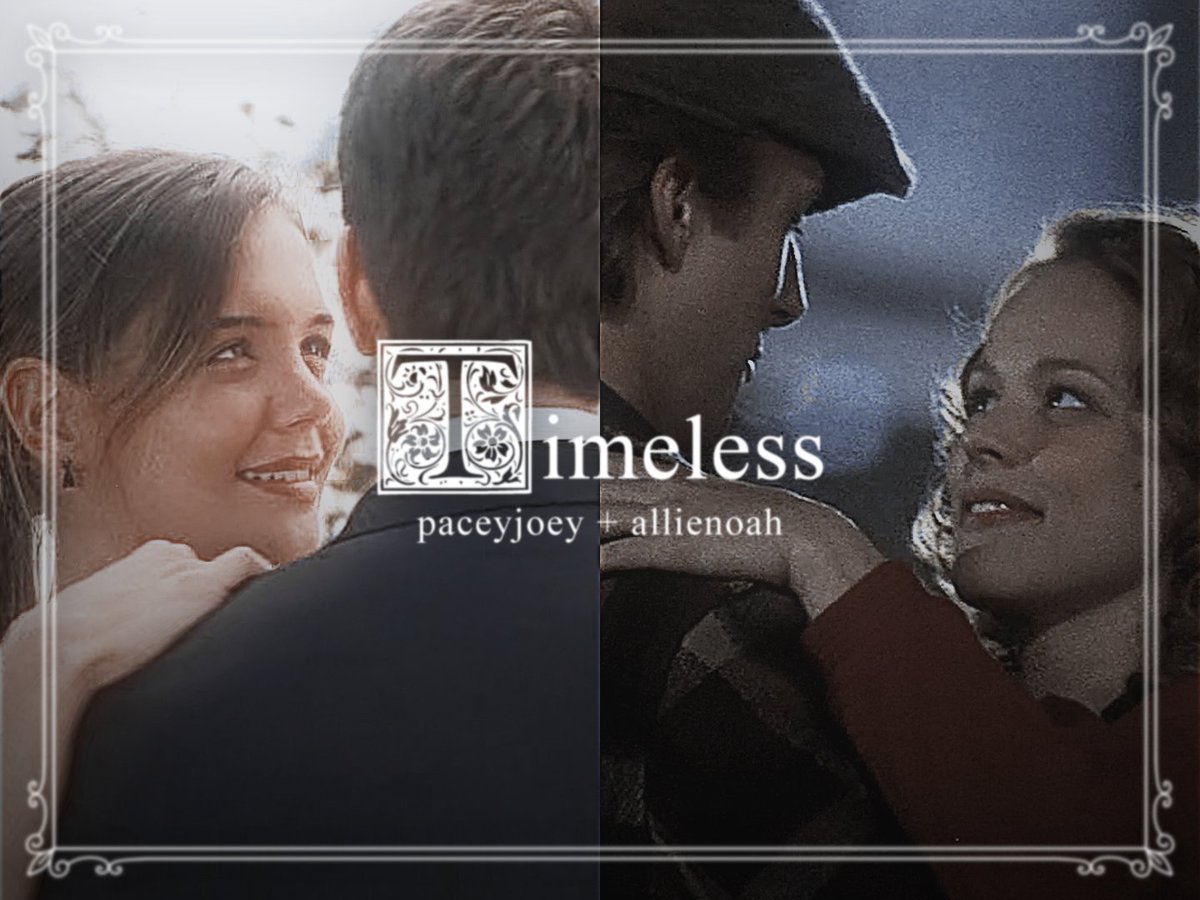 — paceyjoey &amp; noahallie | we would have been timeless