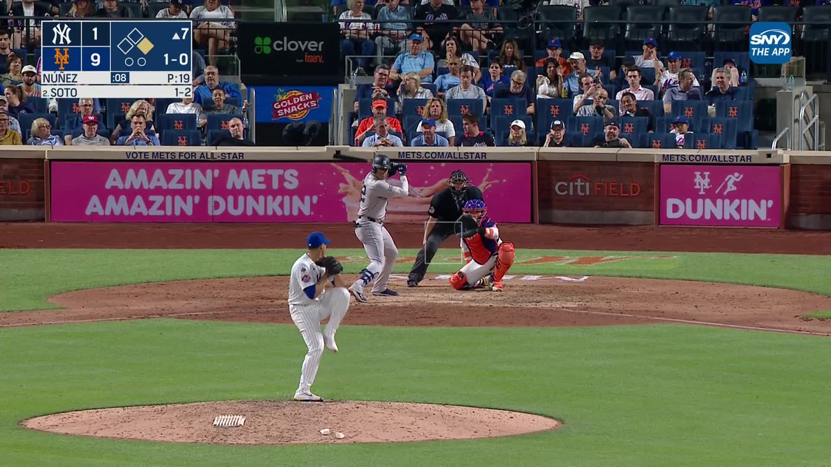 Centerfielders who can cover this sort of ground in a funky ballpark come up big in October. This is a great grab for Bader, would be very difficult to do for Jeff. Our next CF has to have these qualities + more #LGM #Mets