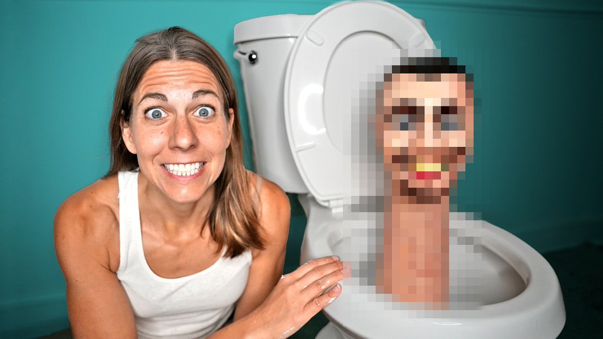 I make a life-size Skibidi Toilet