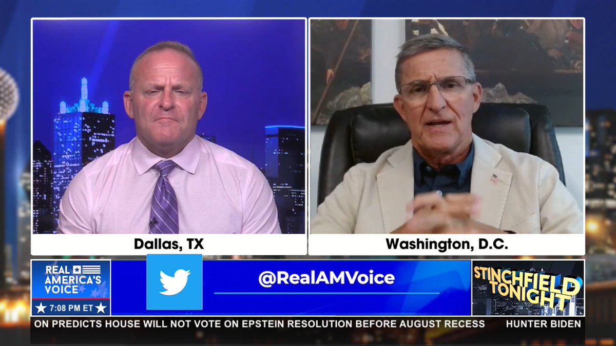 “WE’VE NEVER HAD THIS HAPPEN BEFORE” “GREAT NATIONS DON’T COLLAPSE FROM WITHOUT…THEY COLLAPSE FROM WITHIN…IN ORDER TO START THE HEALING PROCESS…FOR THIS COUNTRY, WE HAVE TO HOLD PEOPLE ACCOUNTABLE.” -General Mike Flynn Grant Stinchfield