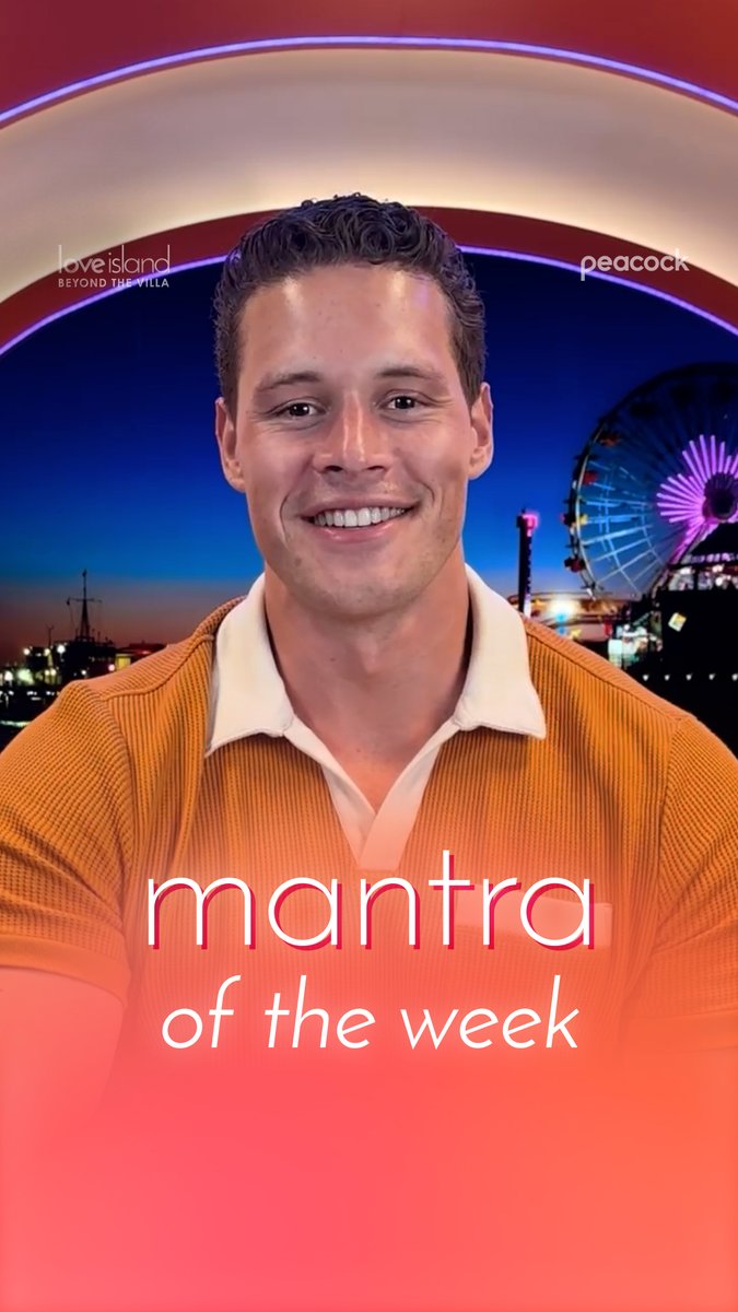 Show up ✔️ Look hot ✔️ Keep the peace ✔️ What’s your mantra for the week? 💬 #BeyondTheVilla #LoveIslandUSA