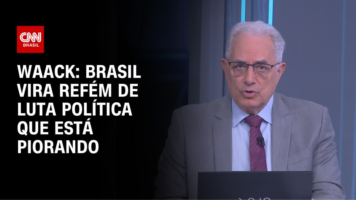 Waack: Brasil vira refém de luta política que está piorando; assista #WW
