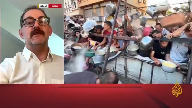 المقرر الأممي الخاص المعني بالحق في الغذاء للجزيرة: الوضع في قطاع غزة فظيع ولم نر تجويعا كهذا في التاريخ المعاصر، وإسرائيل تحظر دخول المساعدات إلى غزة منذ أكثر من 20 شهرا #حرب_غزة #الأخبار