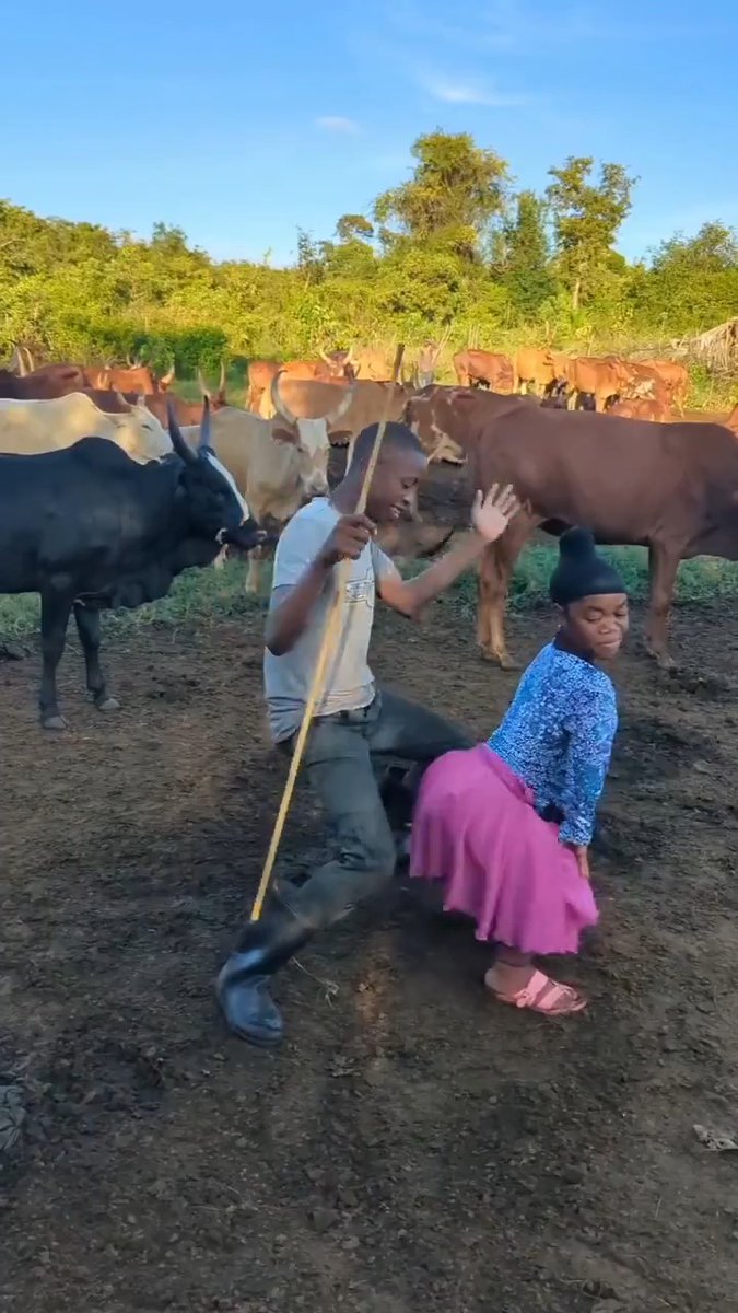 Men are simple creatures. All they need is land, cows and a beautiful wife