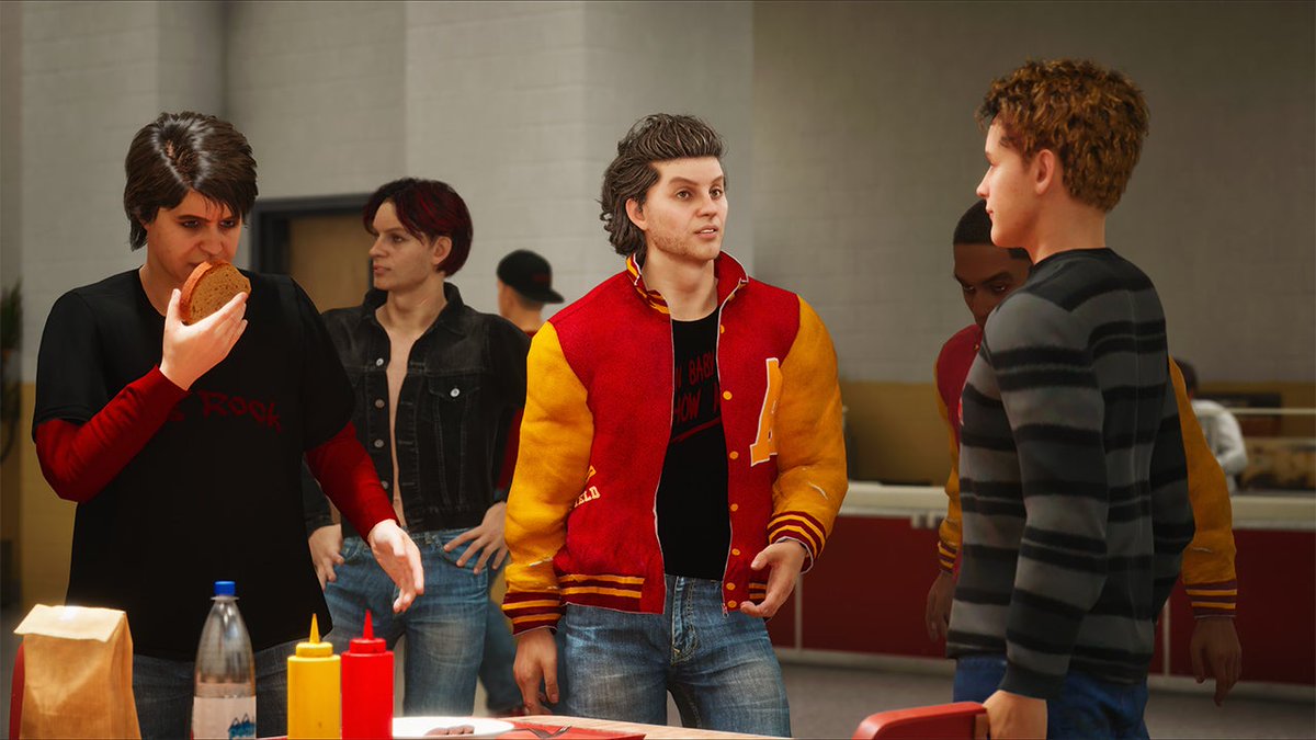 Agefield High: Rock the School wears its Bully inspirations very clearly on its letterman jacket in this early-2000s-set, American Pie-era open-world high school game due out in early 2026.