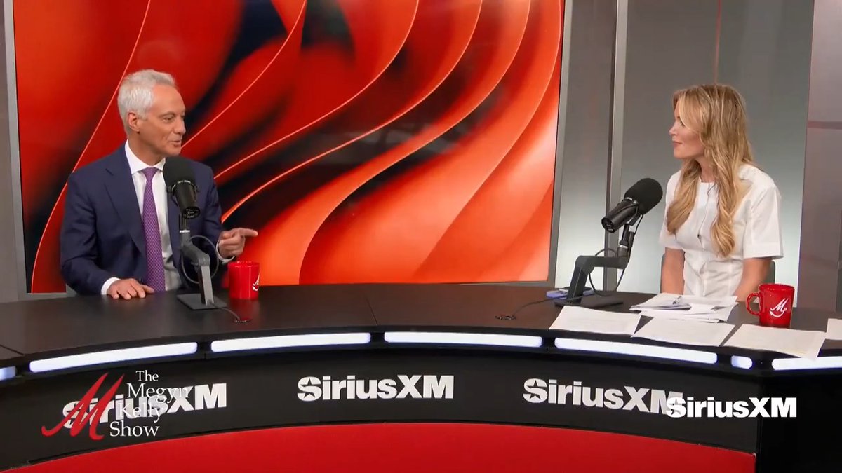 .Rahm Emanuel on How the Dems Lost Their Way and Trump's Immigration Successes, Plus, Mark Halperin of Next Up with Mark Halperin, Link Lauren of Spot On with Link Lauren, and dan turrentine WATCH: