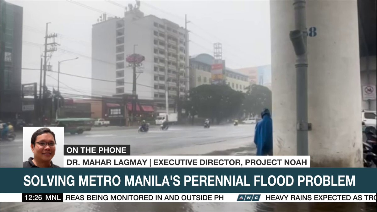 Where should the Philippines start its flood control plans? Project NOAH Executive Director Dr. Mahar Lagmay makes a suggestion that could aid government units with flood mitigation. #DatelinePhilippines