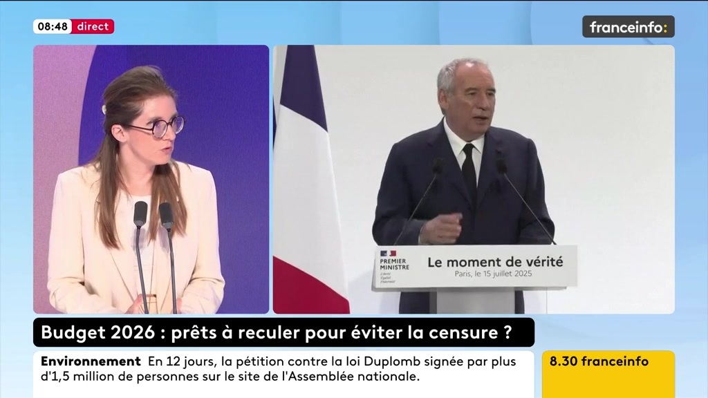 🔴 Censure du gouvernement ➡️ "Ce que j'aimerais savoir, c'est ce que proposent les oppositions", déclare Aurore Bergé.