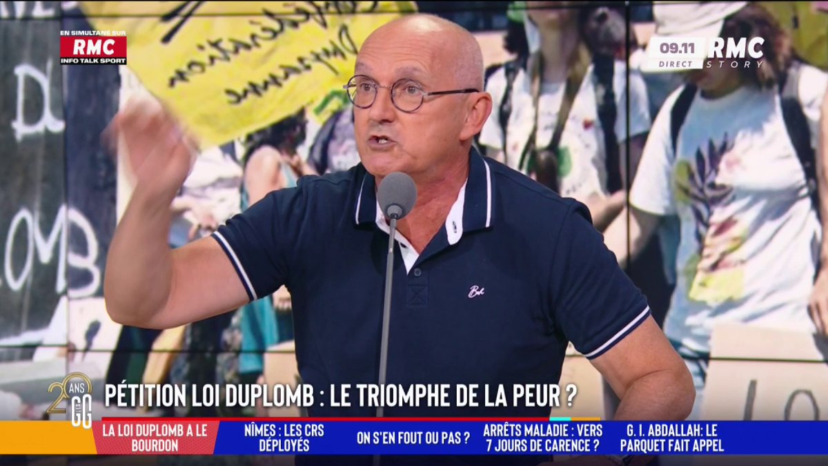 🔎 Loi Duplomb, faut-il un retour en arrière ? 🗣 La mise au point du DrJérômeMarty sur l'acétamipride : "De grâce, faisons une place à la science dans ce débat. Le taux de cancer lié aux produits chimiques, c'est 0,1%. Lié au tabac, c'est 20%..."